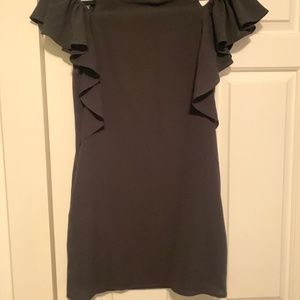 Black cocktail dress
